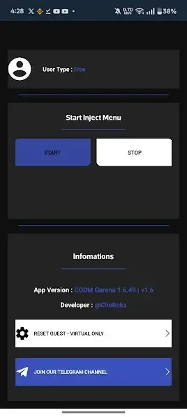 Chorok Injector screenshot