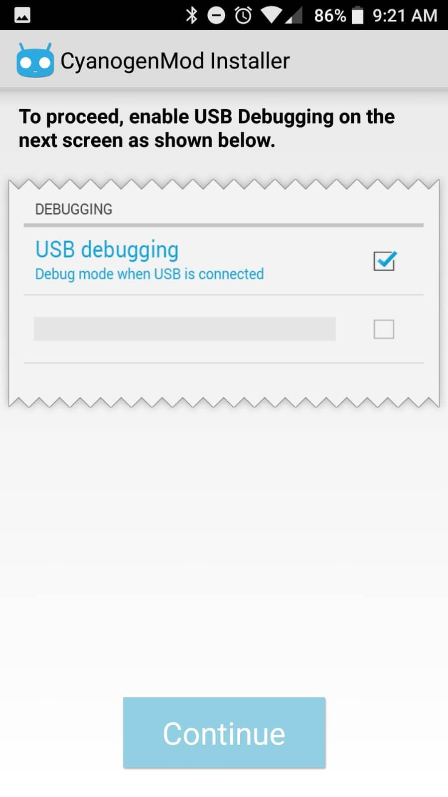 Cyanogen screenshot
