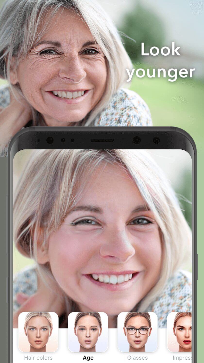 FaceApp screenshot