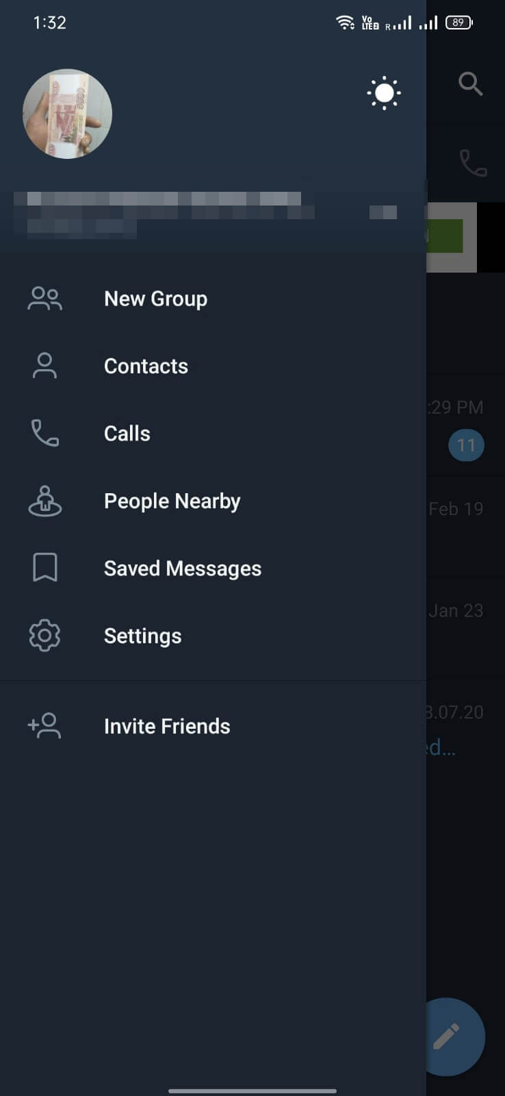 GB Telegram screenshot