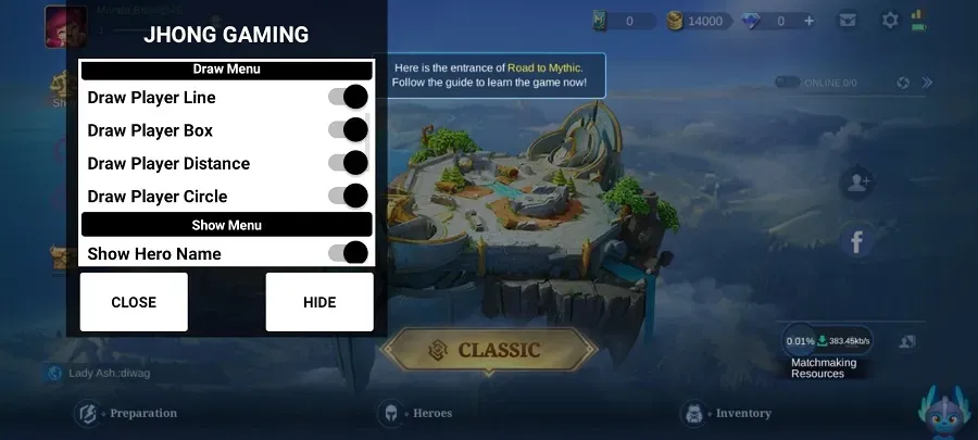 Jhong Gaming screenshot