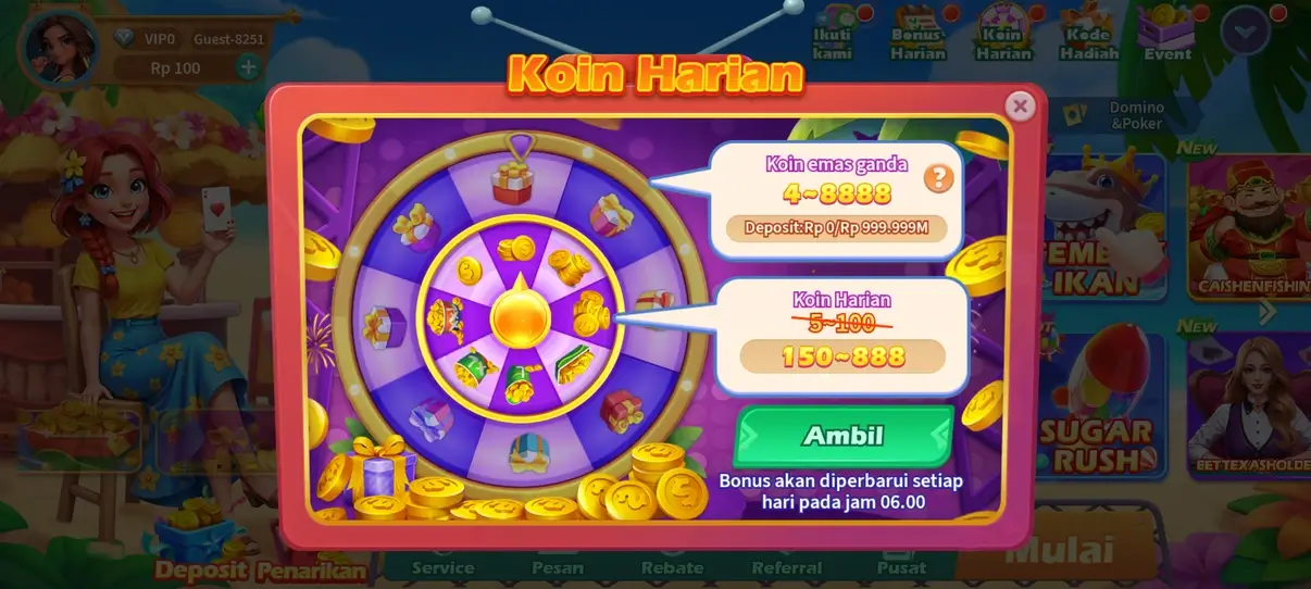 LuckyMino screenshot