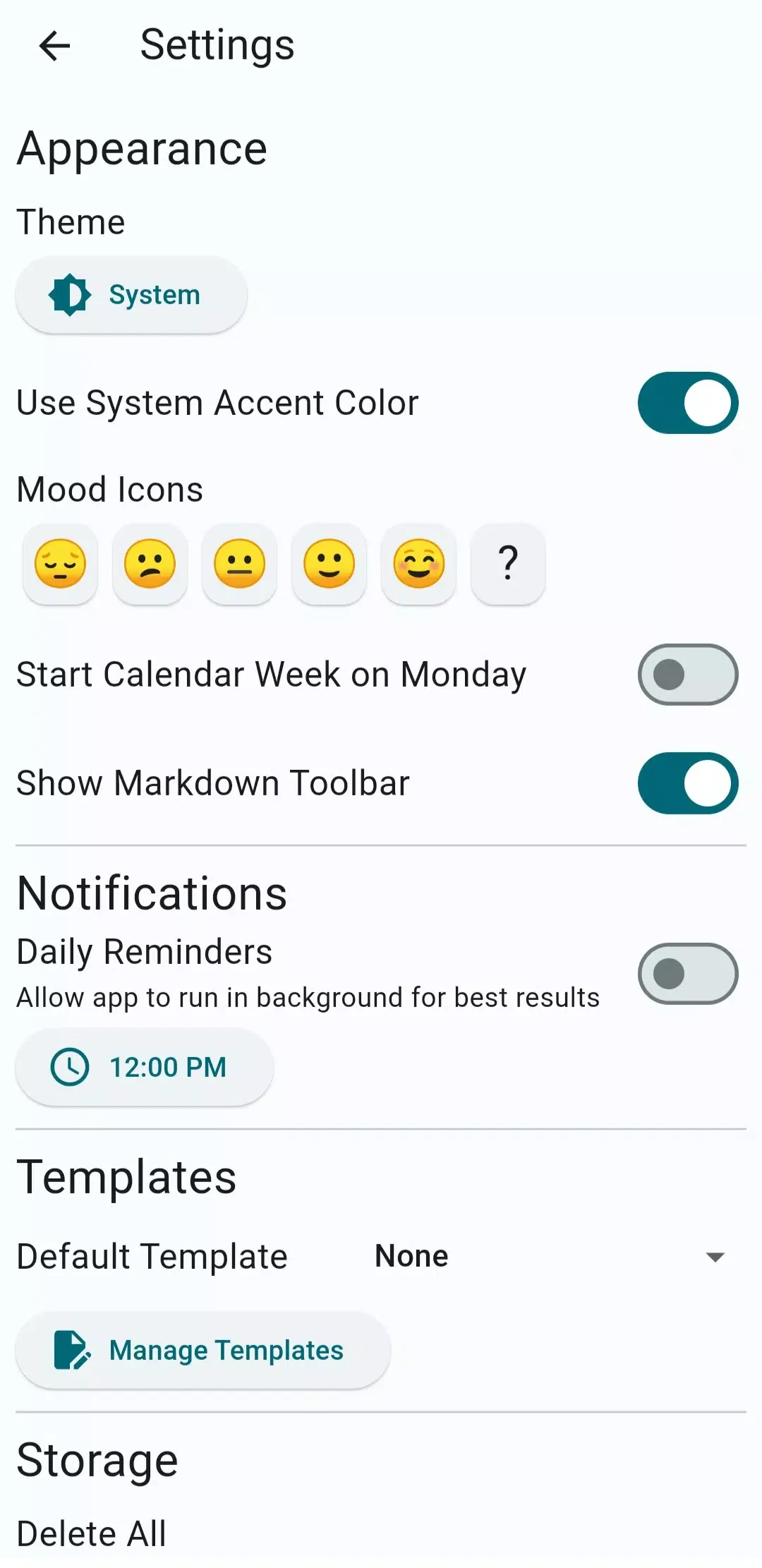 Memes Feelnotes screenshot
