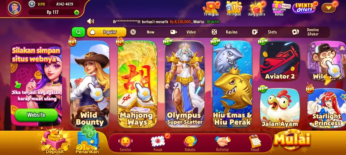 NusaSlots screenshot