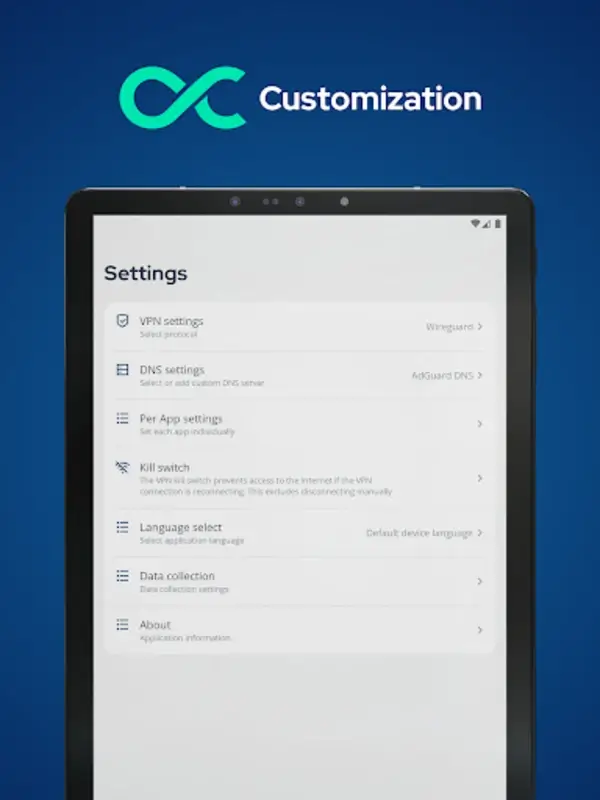 Octohide VPN screenshot