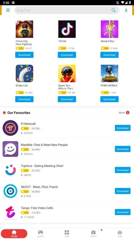 Palmstore screenshot