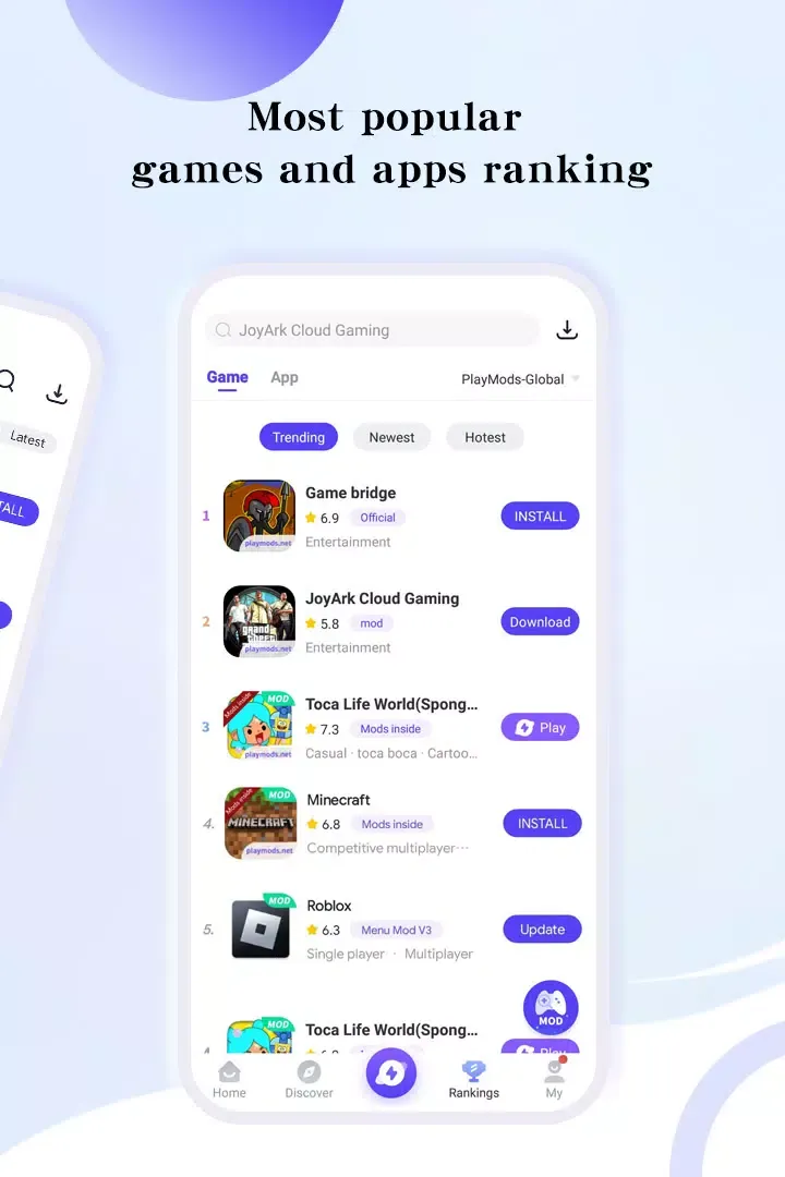 Play Mods screenshot