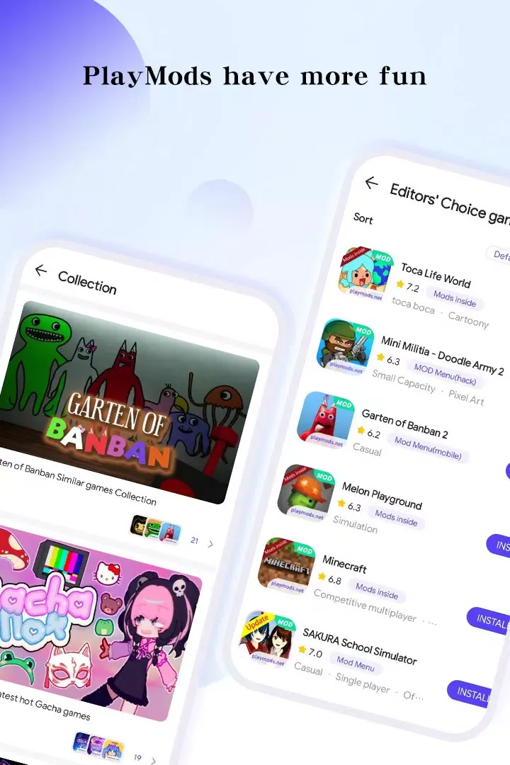Play Mods screenshot