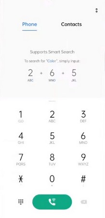 Realme Dialer screenshot
