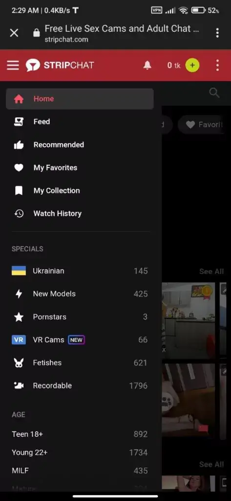 Stripchat screenshot