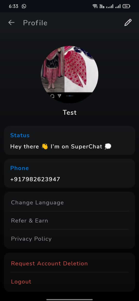 Super Chat screenshot