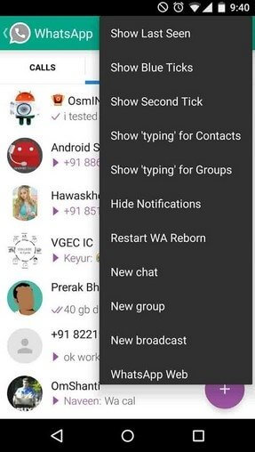 WhatsApp Plus Reborn screenshot