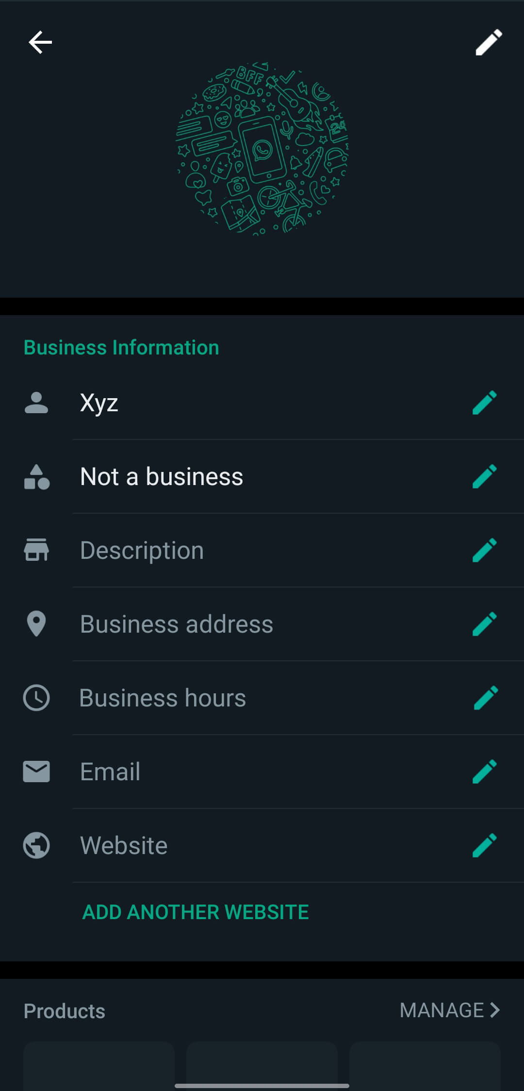 Whatsapp Business screenshot