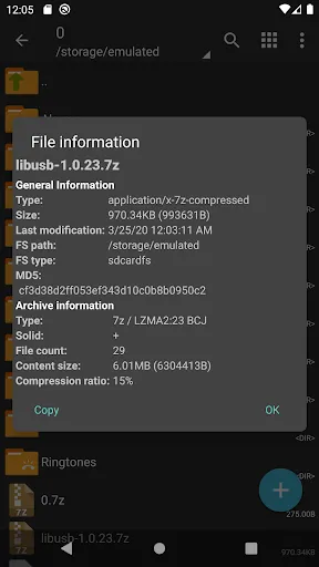 ZArchiver Donate screenshot