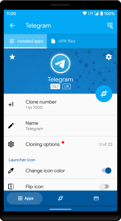 App Cloner screenshot