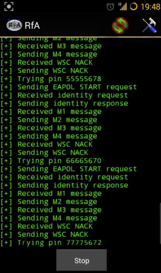 Bcmon screenshot
