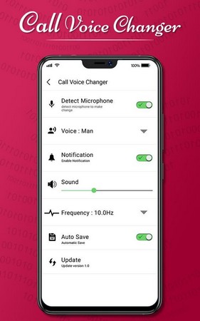 Call Girl Voice Changer screenshot
