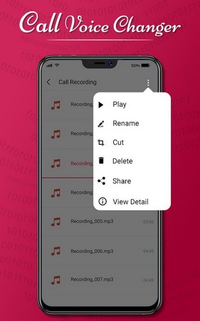 Call Girl Voice Changer screenshot