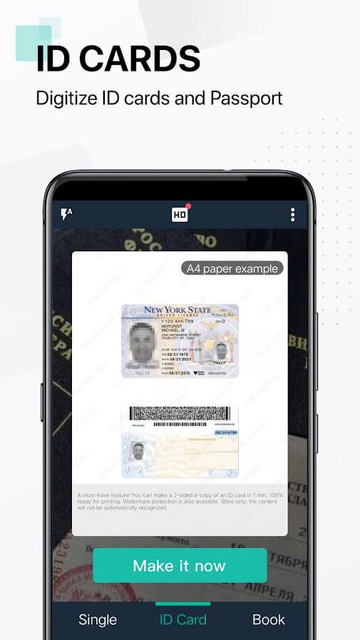 CamScanner screenshot