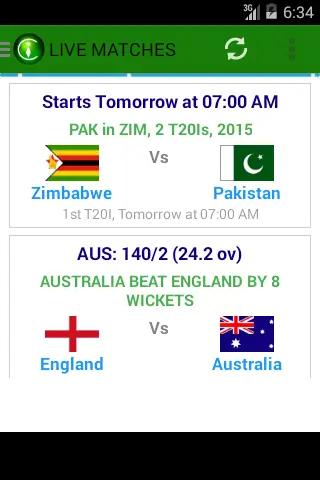 CricInstant screenshot