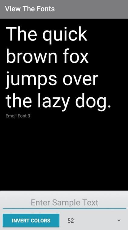 Emoji Font 3 screenshot