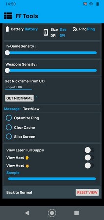 FF Tools screenshot