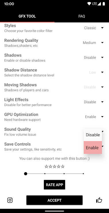 GFX Tool screenshot