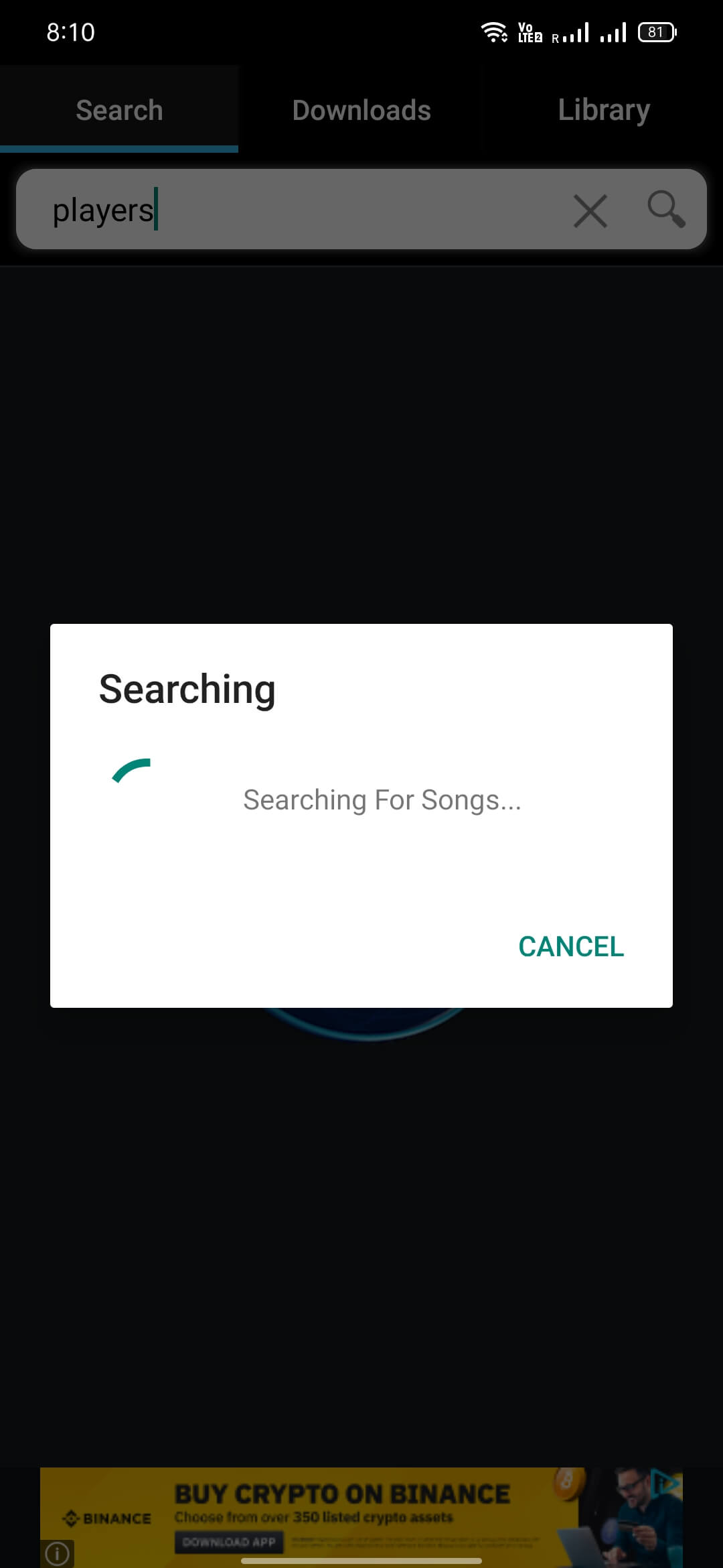 GTunes Music Downloader screenshot