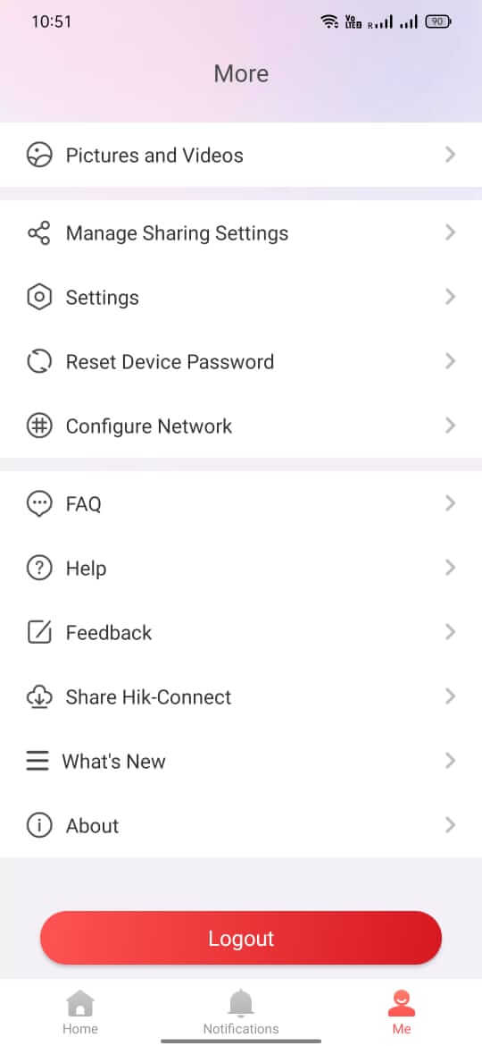 Hik Connect screenshot