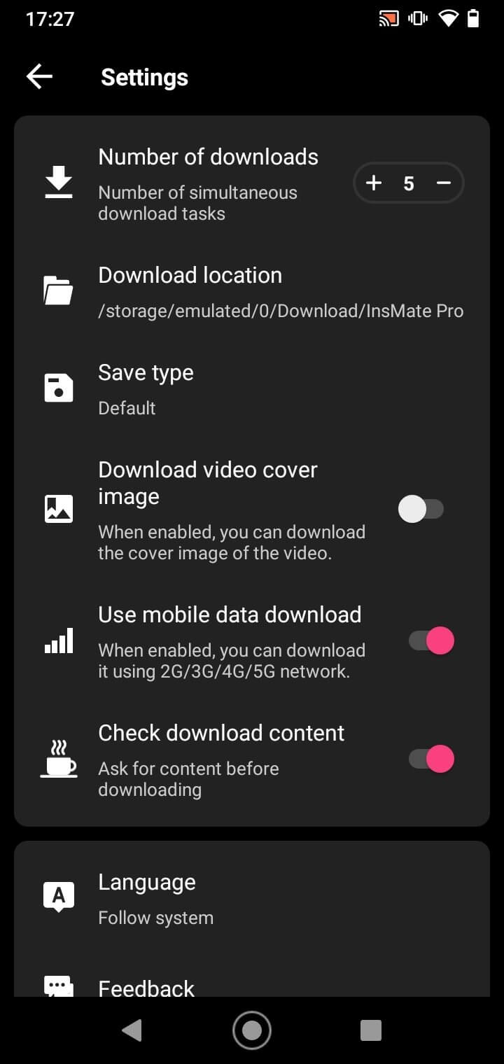 InsMate Pro screenshot