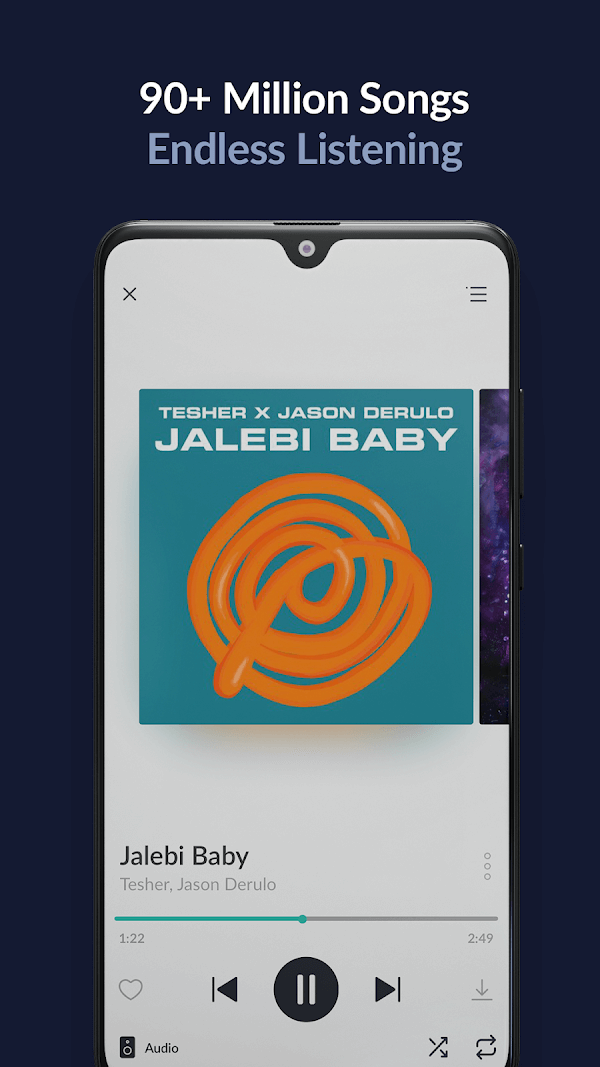 JioSaavn screenshot