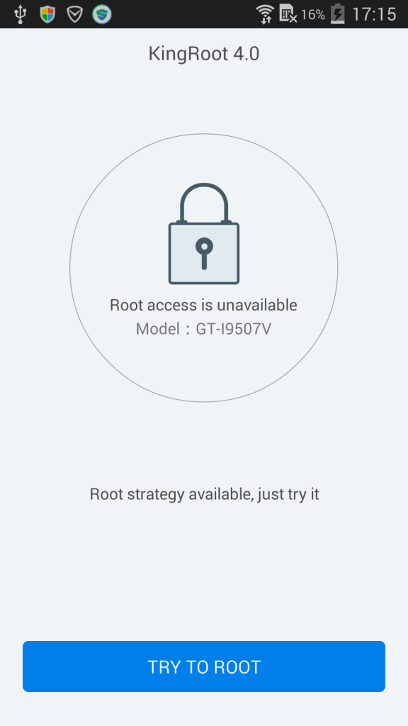 Kingroot screenshot