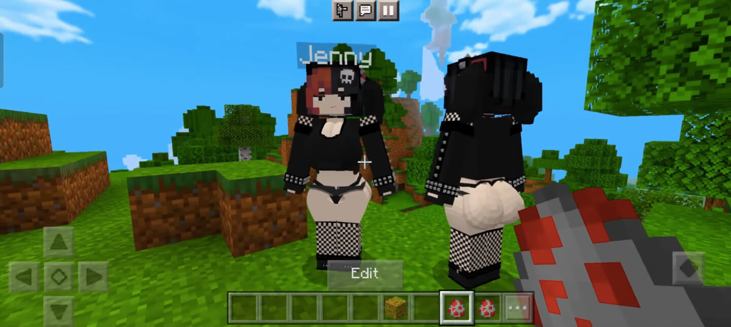 Minecraft Jenny screenshot