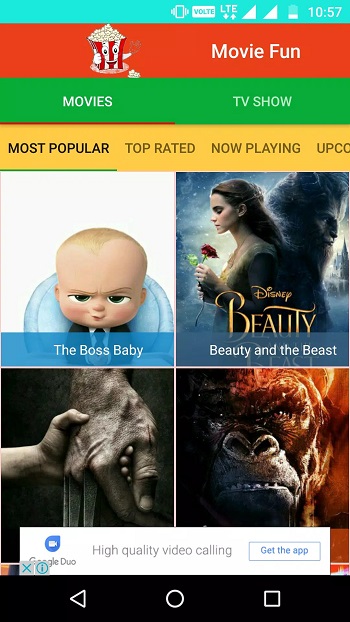 MovieBlast screenshot