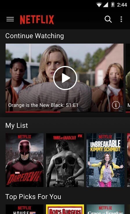 Netfix screenshot