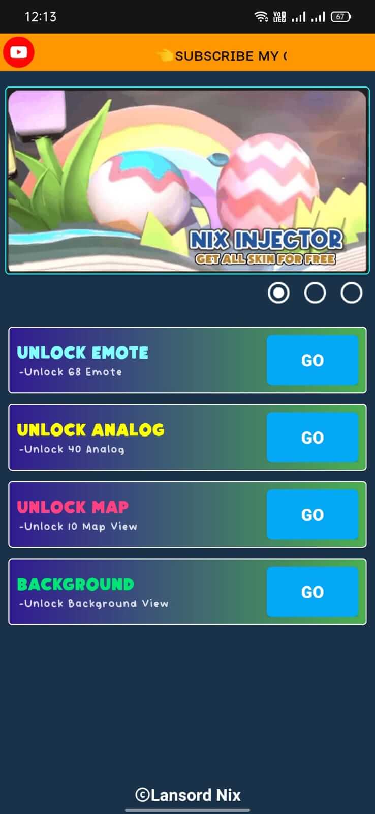 NiX Injector screenshot