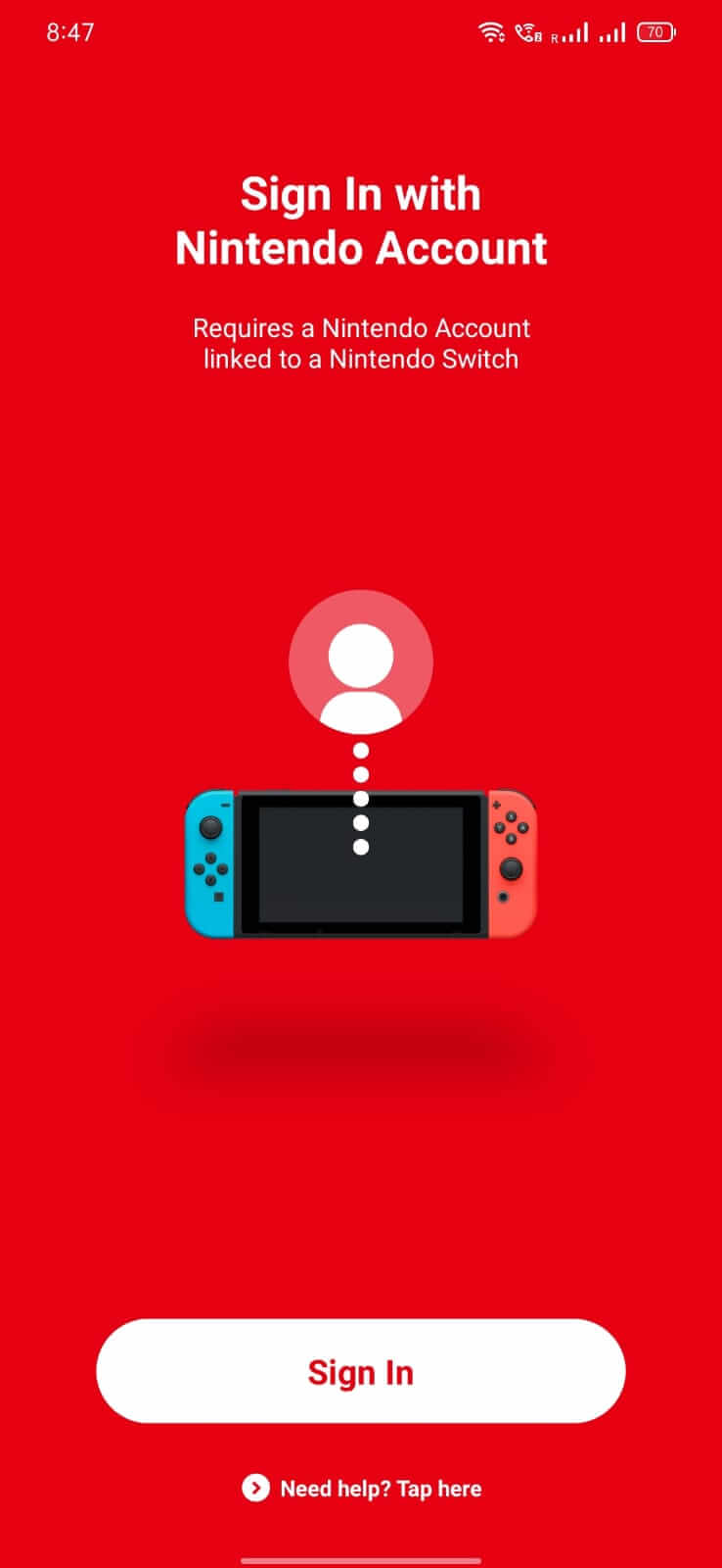 Nintendo Switch Online screenshot