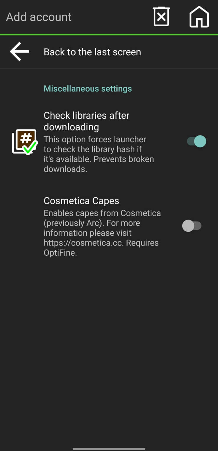 PojavLauncher screenshot