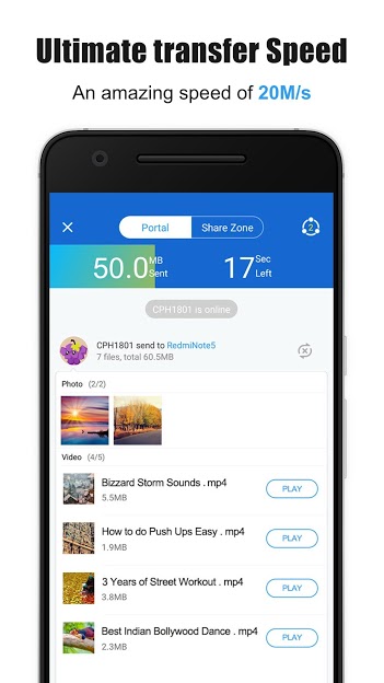 SHAREit screenshot