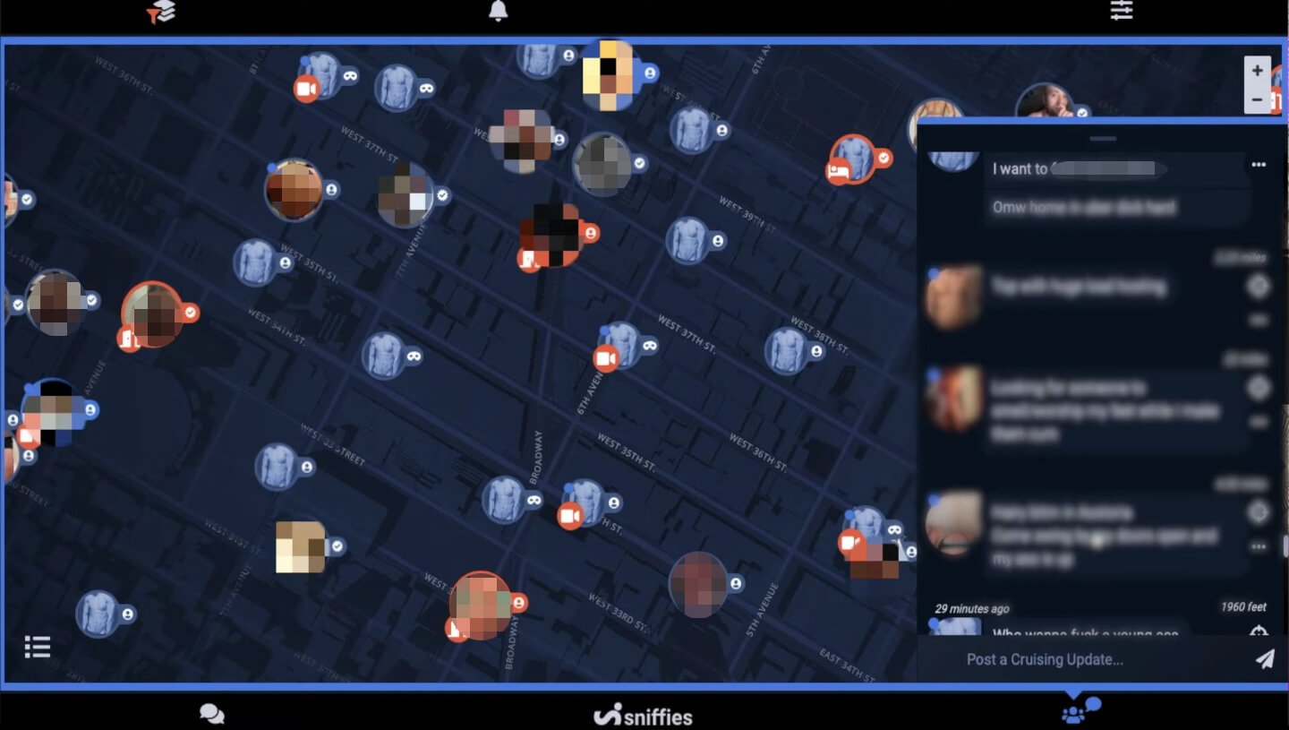 Sniffies screenshot