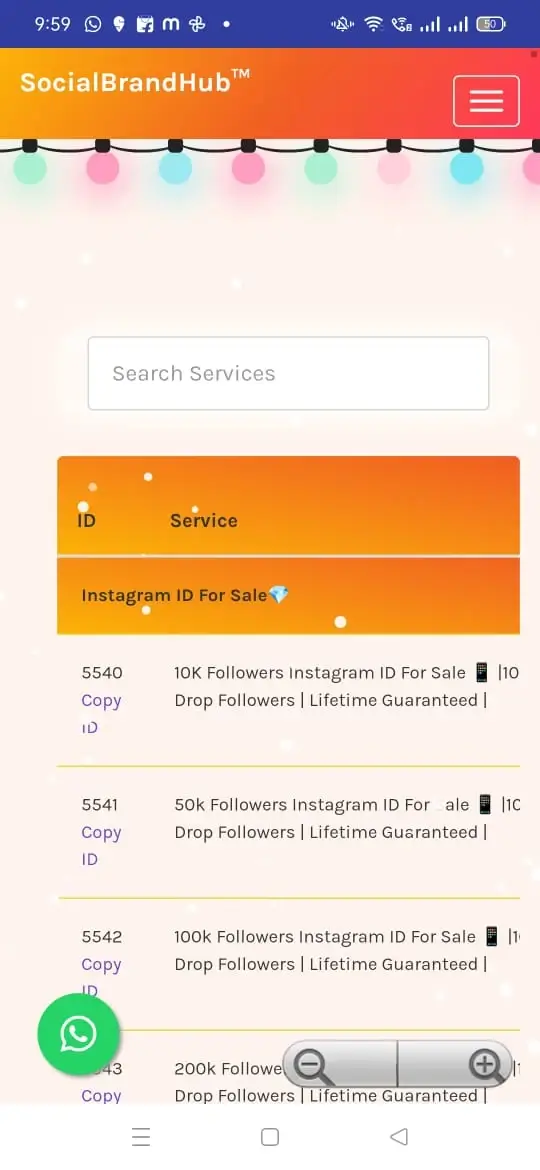 Social Brand Hub screenshot