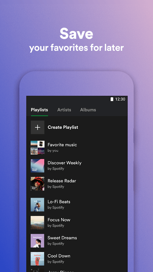 Spotify Lite screenshot
