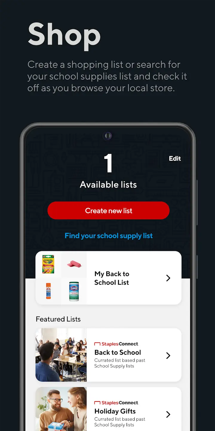 Staples Connect screenshot