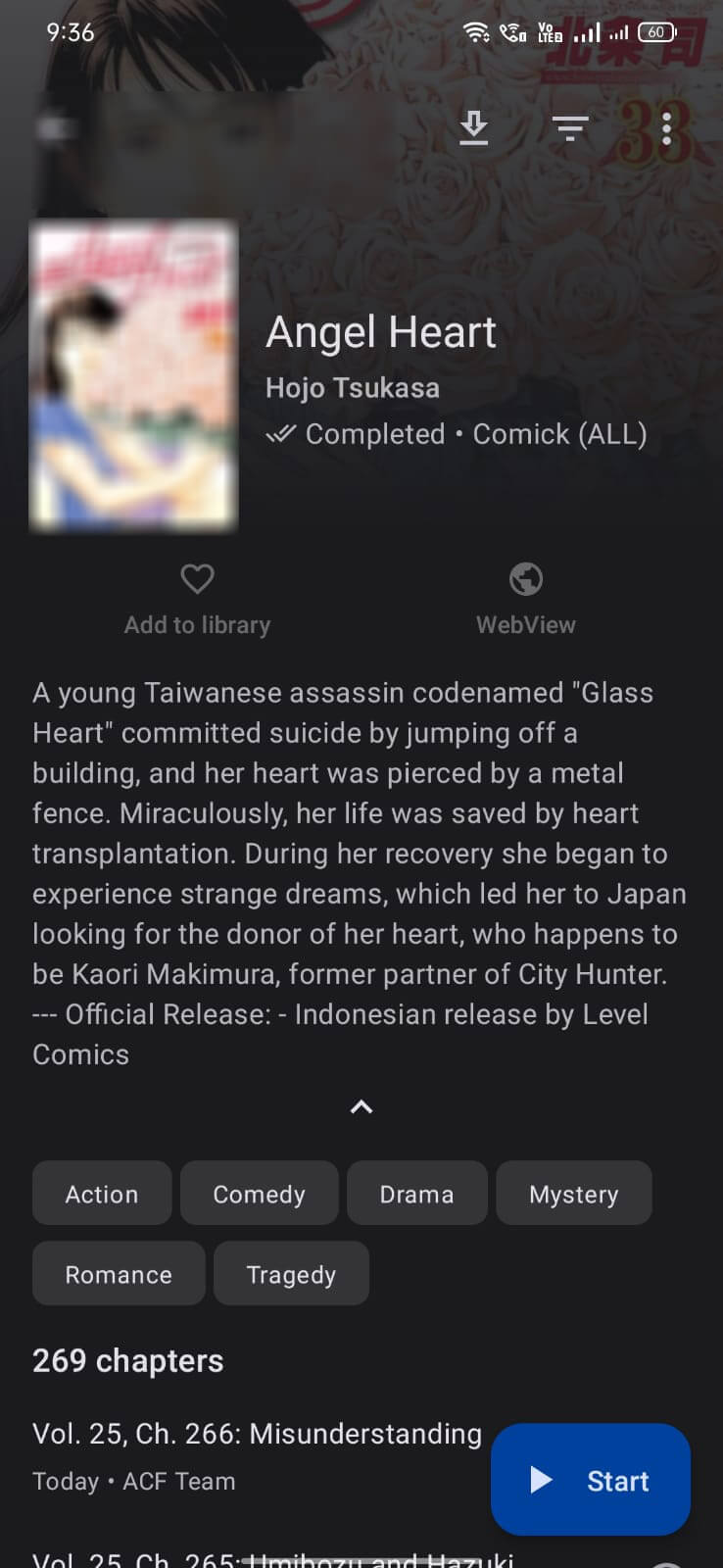 Tachiyomi screenshot