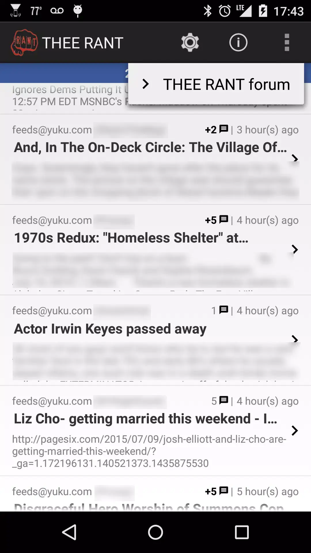 Thee Rant screenshot