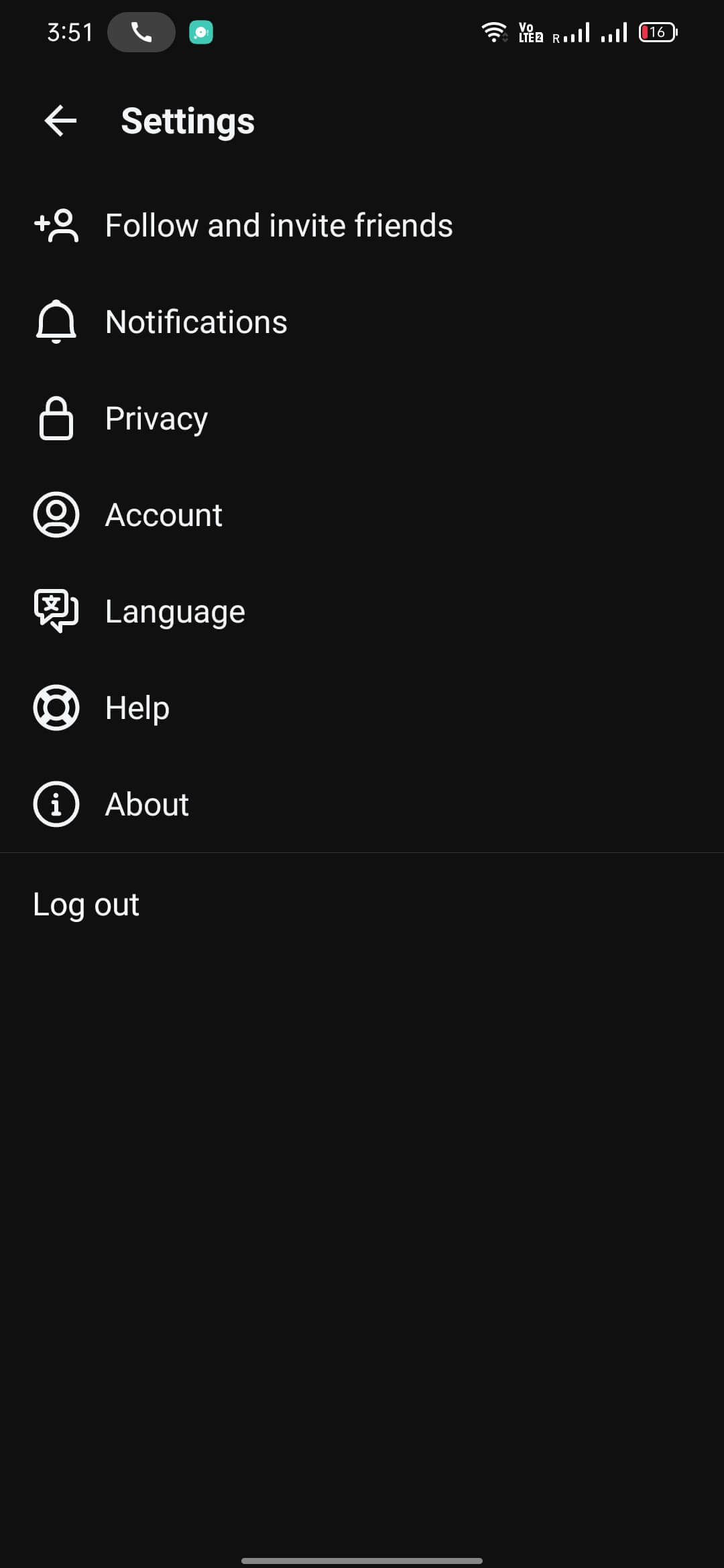Threads screenshot