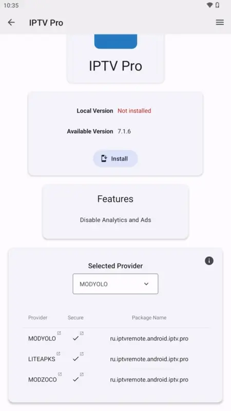 Update Me APK v2.2.2 screenshot