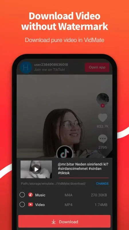 VidMate screenshot