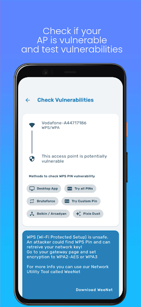 Wps Wpa Tester screenshot