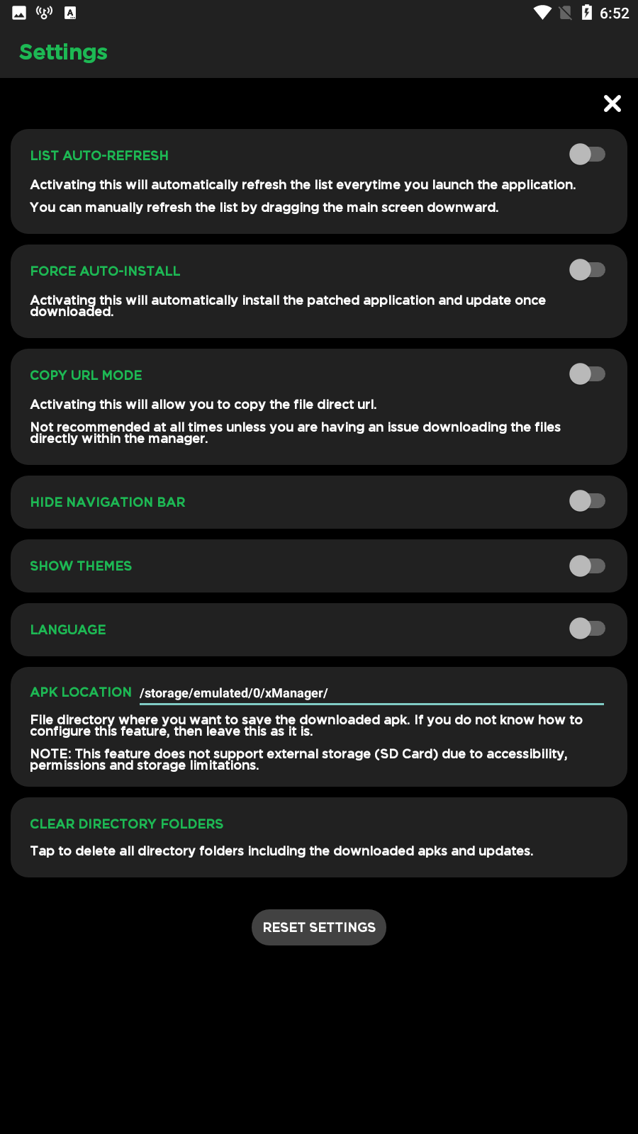 xManager For Spotify screenshot
